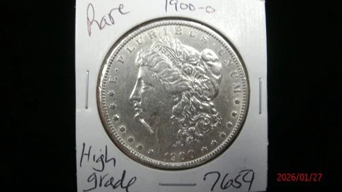 1900-O AU Morgan Silver Dollar #7659