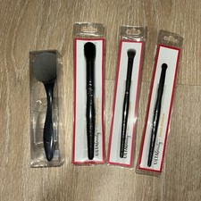 Lot of 4 ULTA Beauty NIB Brushes - NEW w/ Box, Eyeshadow Foundation Highlight