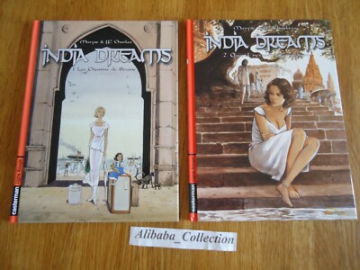 Lot BD India Dreams 1 2 EO Maryse and JF Charles Casterman Indies