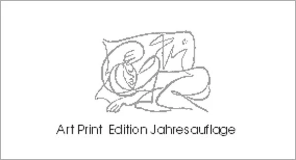 MARIO STRACK -  The Stroke 06_bw  Original Druck Grafik handsigniert abstrakt  - Bild 2 von 2