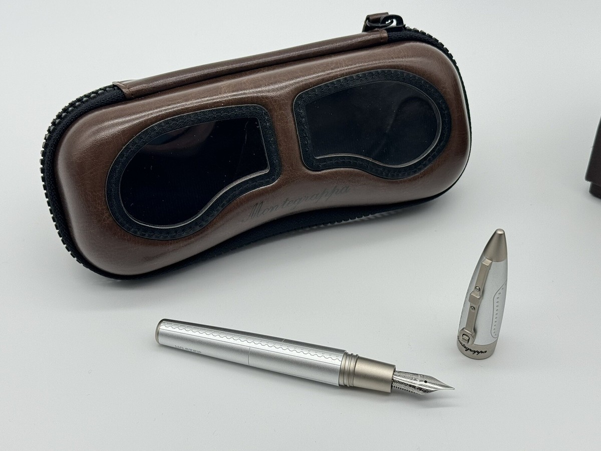 MONTEGRAPPA FLYING ACE EDITION SERIES AVIATOR FOUNTAIN PEN NEW 100