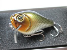 20308) SALE Fish Arrow mini Cranking Jack SR Wooden Crankbait Green Shad