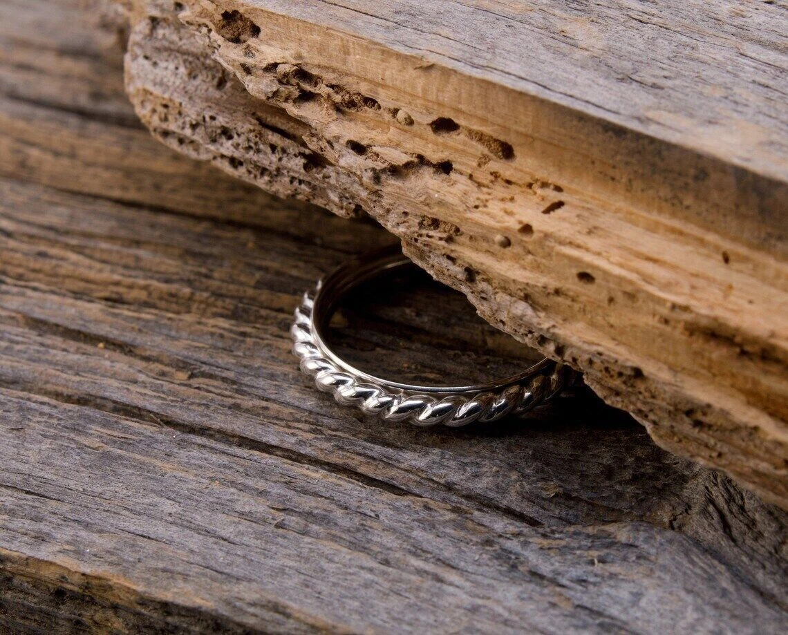 Twisted sale thumb ring