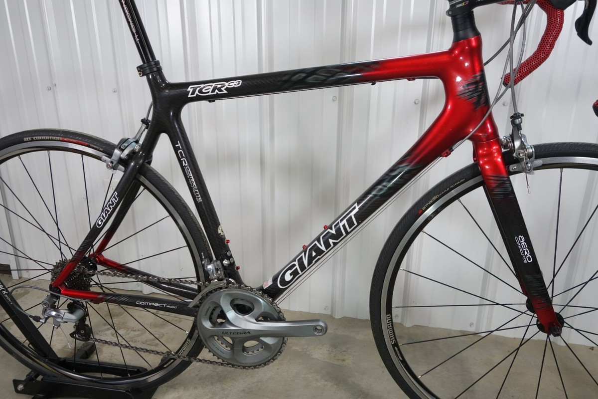 自転車本体 GIANT TCR C3 430mm XS Giant TCR C3 Carbon Road Bike - Shimano Ultegra - Size: Large | eBay