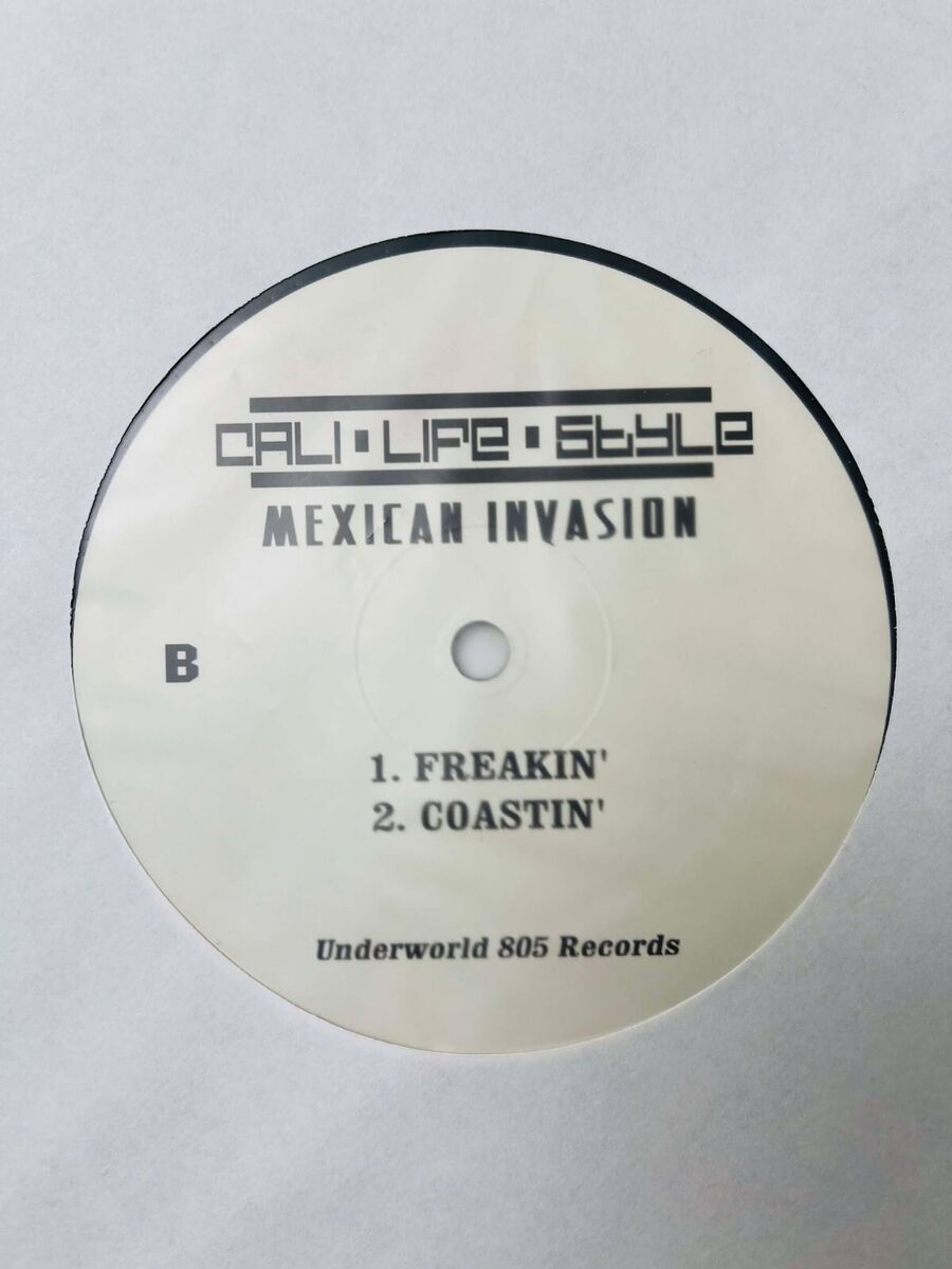 Cali Life Style / Mexican Invasion 2006 Gangsta Vinyl LP Cali Life Style / Mexican Invasion 2006 Gangsta Vinyl LP
