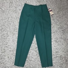 Womens Vintage NWT Deadstock Levi  s Bend Over Green Dress Pants Size 18