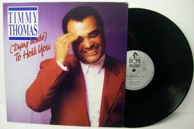 12'' TIMMY THOMAS---DYING INSIDE (TO HOLD YOU) (NM)
