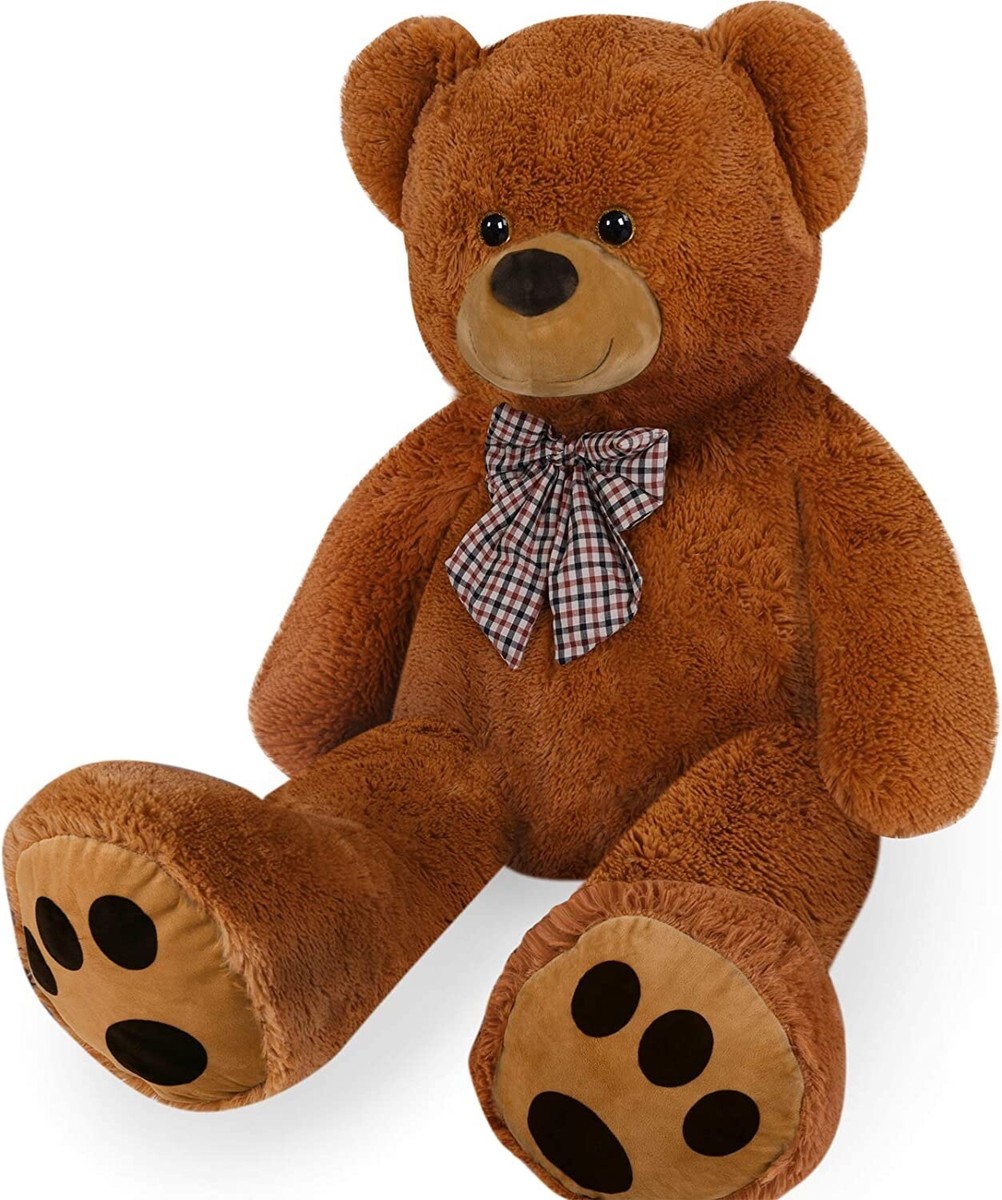 Orsacchiotto XL Peluche Marrone 100 cm Orsacchiotti Morbidi Maxi Pupazzo