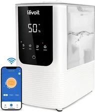 LEVOIT Oasismist Smart Cool and Warm Mist Humidifiers for Bedroom Large Room Hom