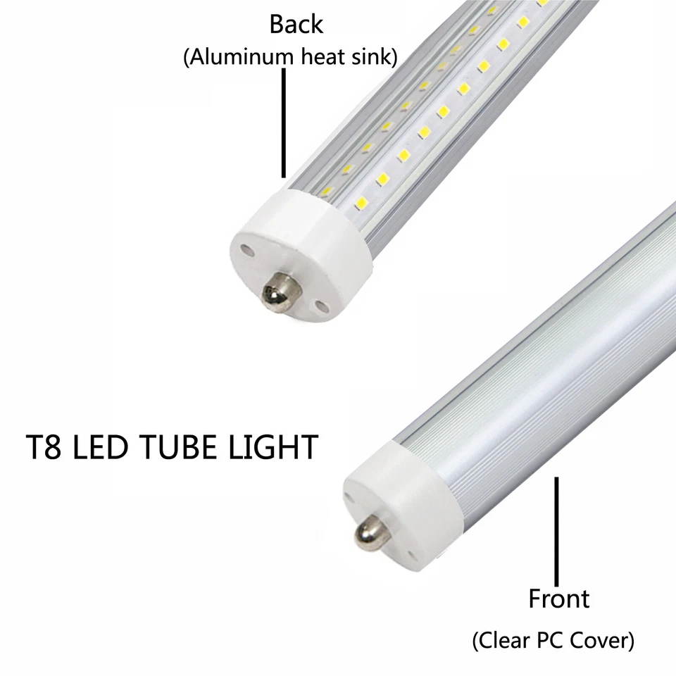 36W T8 LED Tube Light 4 Foot Equal to 45.8in,Replace HO Fluorescent Bulb F48T12 - Image 3 of 4