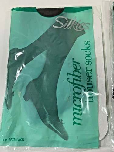 Silkies Mikrofaser Hosensocken sechs Paar - Regular Made in USA - Bild 1 von 4