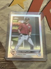 2022 Topps Chrome Baseball Max Kepler Base Refractor #58