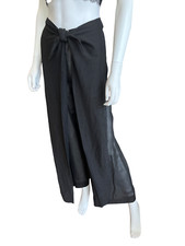 Emporio Armani Palazzo Wide Leg Pants Size 40 EU