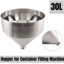 30L Hopper Stainless Steel Hopper for Liquid  Paste Container Filling Machine
