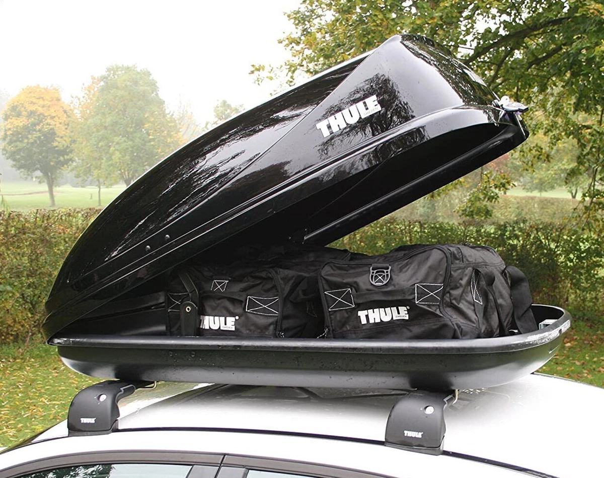 Thule black on sale roof box