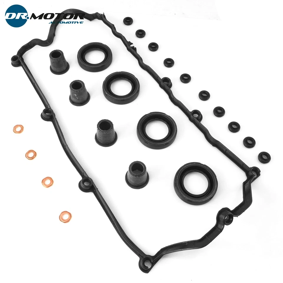 DR.MOTOR Zylinderkopfhaube Dichtungsatz für CHEVROLET Cruze OPEL Astra J H B A