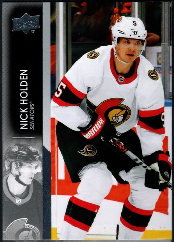 2021-22 UD Upper Deck Series 1 Hockey card Complete Base Set #1-200