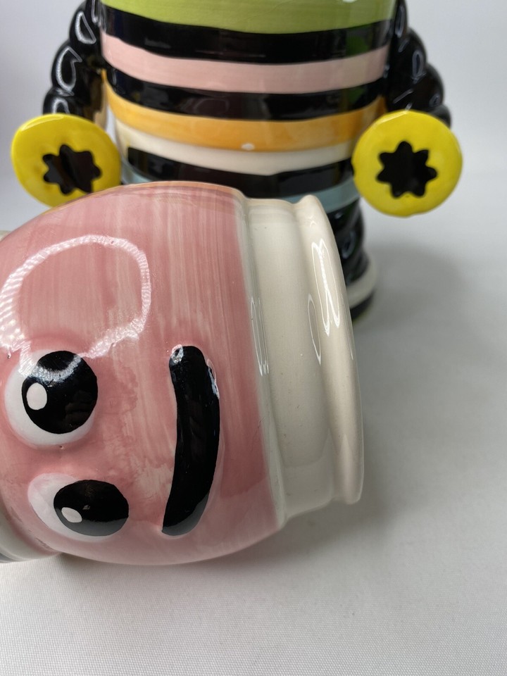 Vintage Cookie/Lolly Jar Licorice Allsorts Man Ontrack 201415 Ceramic Novelty eBay