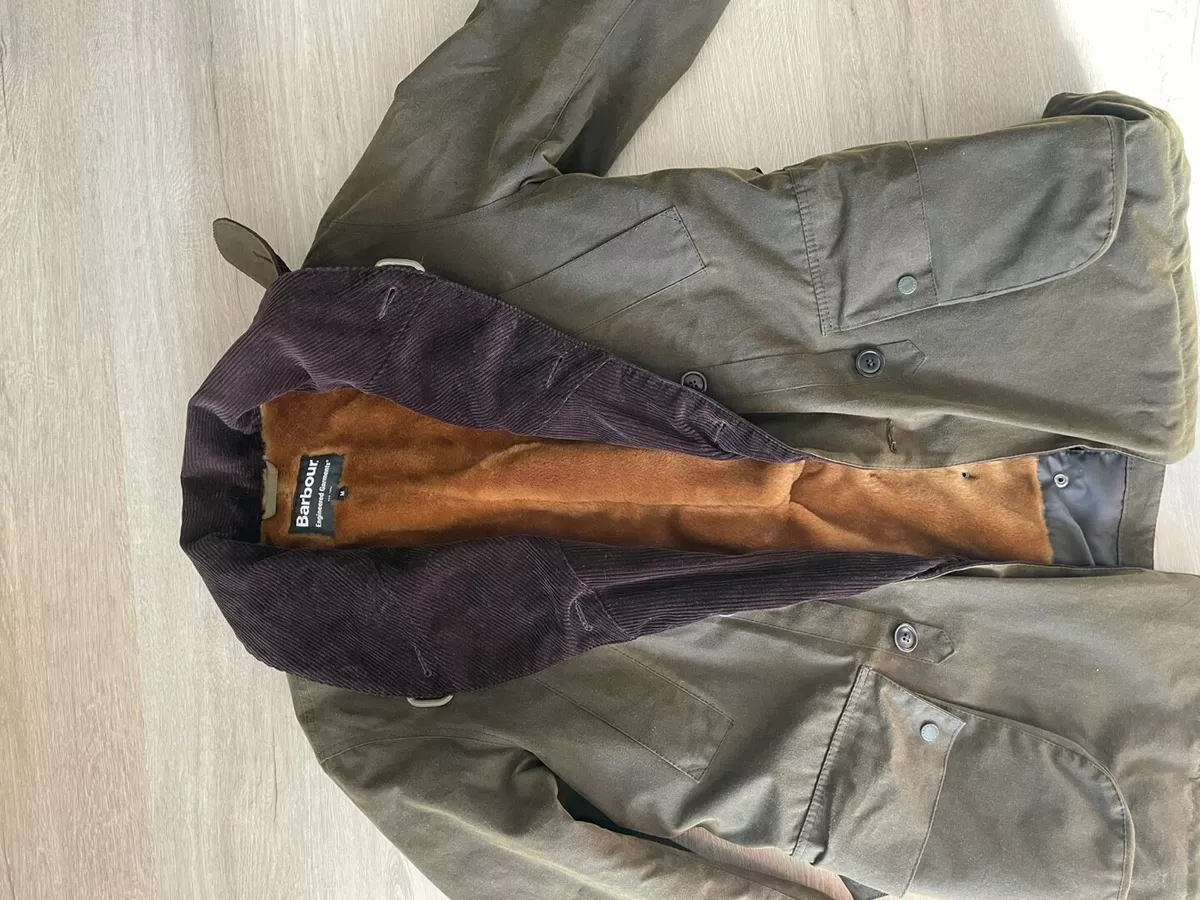 Barbour x Engineered Garments Mackinaw, sz. Medium, Olive