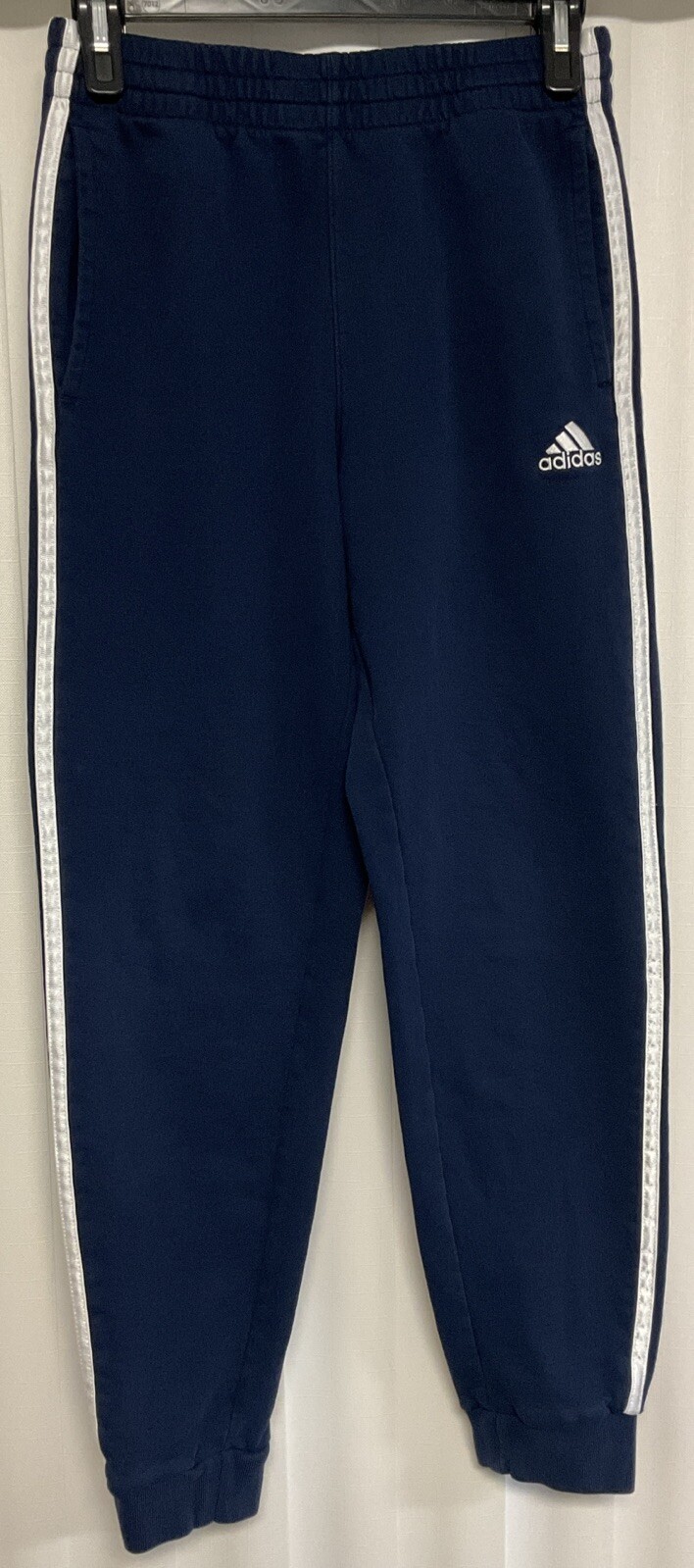 Adidas Sweatpants Youth Large (14/16) Blue.    5050-image