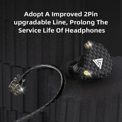 イヤホン 3824 QKZ VK4 3.5mm Wired Headphones In-ear Sports Headset Moving Coil