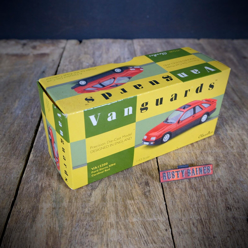 LLedo Vanguards Ford Sierra XR4i, 3 Door, Red, Boxed, Faults - Picture 6 of 6