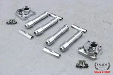 2013 Harley Road Glide Engine Pushrod Lifter Roller Tappet Cover Set CHROME