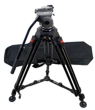 CARTONI FOCUS HEAD TELESPAN BAR PLATE BAG TDKNOB DA TRIPOD SYSTEM SERVICED 26Lbs