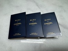 CHANEL Bleu De Chanel Men's Eau de Toilette -3 pack of samples