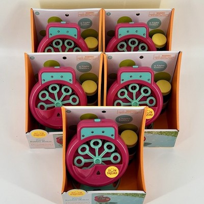 Bubble Machine - Sun Squad Light-Up Party Bubble Maker NEW LOT OF 5 - Free Ship!
