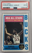 Kareem Abdul Jabbar #1 Prices | 1974 Topps | Basketball Cards