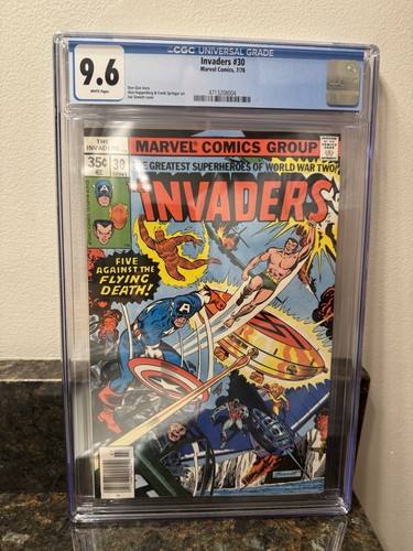 Invaders #30 (Marvel 1978) CGC 9.6 WP