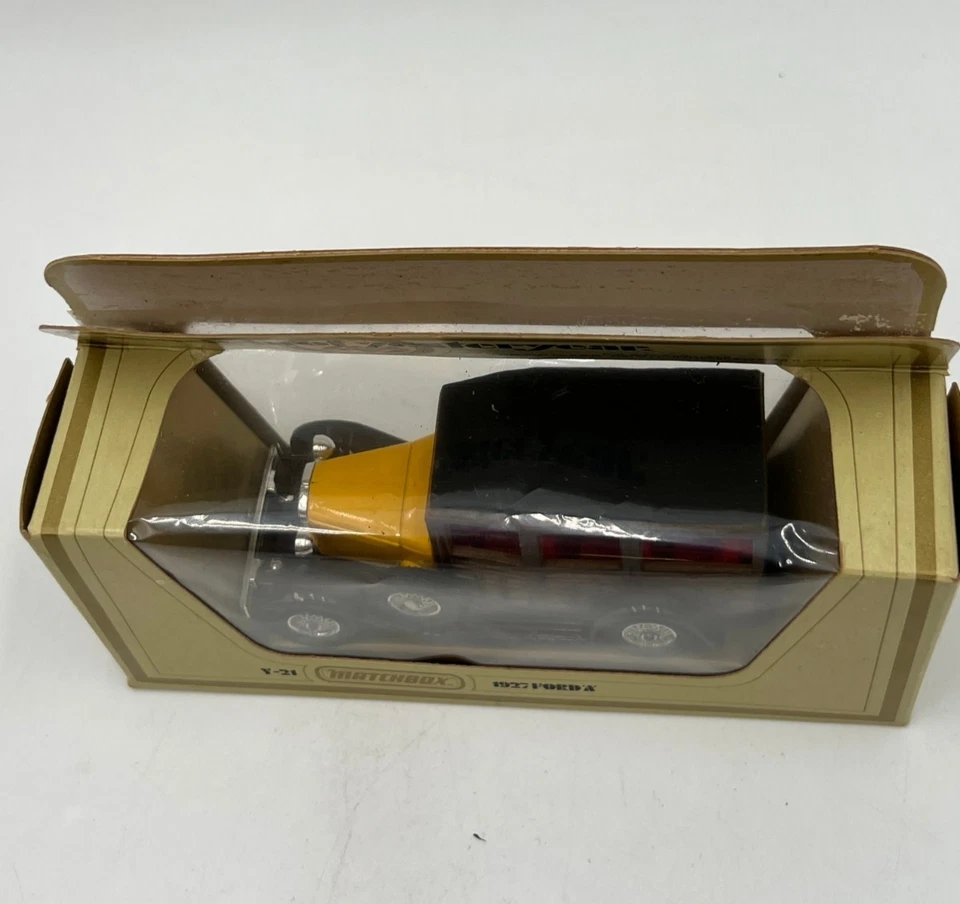 Matchbox Models of Yesteryear Y-21 1927 Ford Model A Woody Wagon Diecast VTG NEW - Image 4 of 4