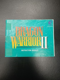 Dragon Warrior 2 II Nintendo 1990 NES W/ Map & Manual - Tested
