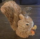 Straw Squirrel Pricture/Note Holder — photo 1