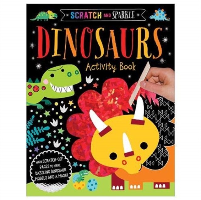 Scratch and Sparkle - Dinosaurs Activity Book by Make Believe Ideas (PB 2019) - Image 3