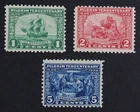 CKStamps: US Stamps Collection Scott#548 549 550 Mint H OG #549 Tiny Thin
