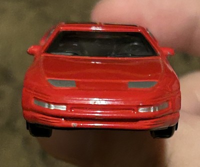 Road Tough Sport Rider ミニカー MotorMax 1:64 Scale Nissan 300ZX (Z32) Sports Car Red Loose Decent