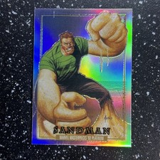 2024 SkyBox Marvel Masterpieces 92 Platinum Sandman Rainbow #77