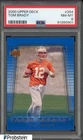 2000 Upper Deck #254 Tom Brady RC Rookie New England Patriots PSA 8 NM-MT
