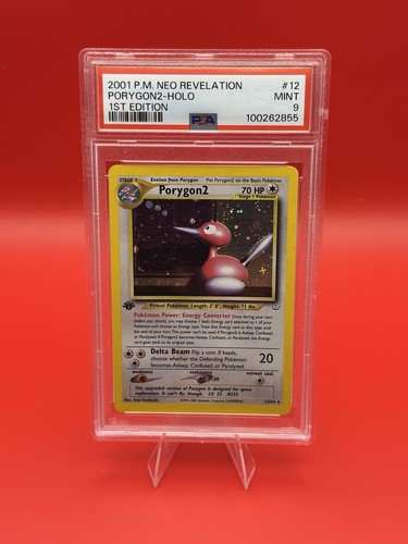 Porygon2 (1st Edition) graded PSA 9 for sale on eBay