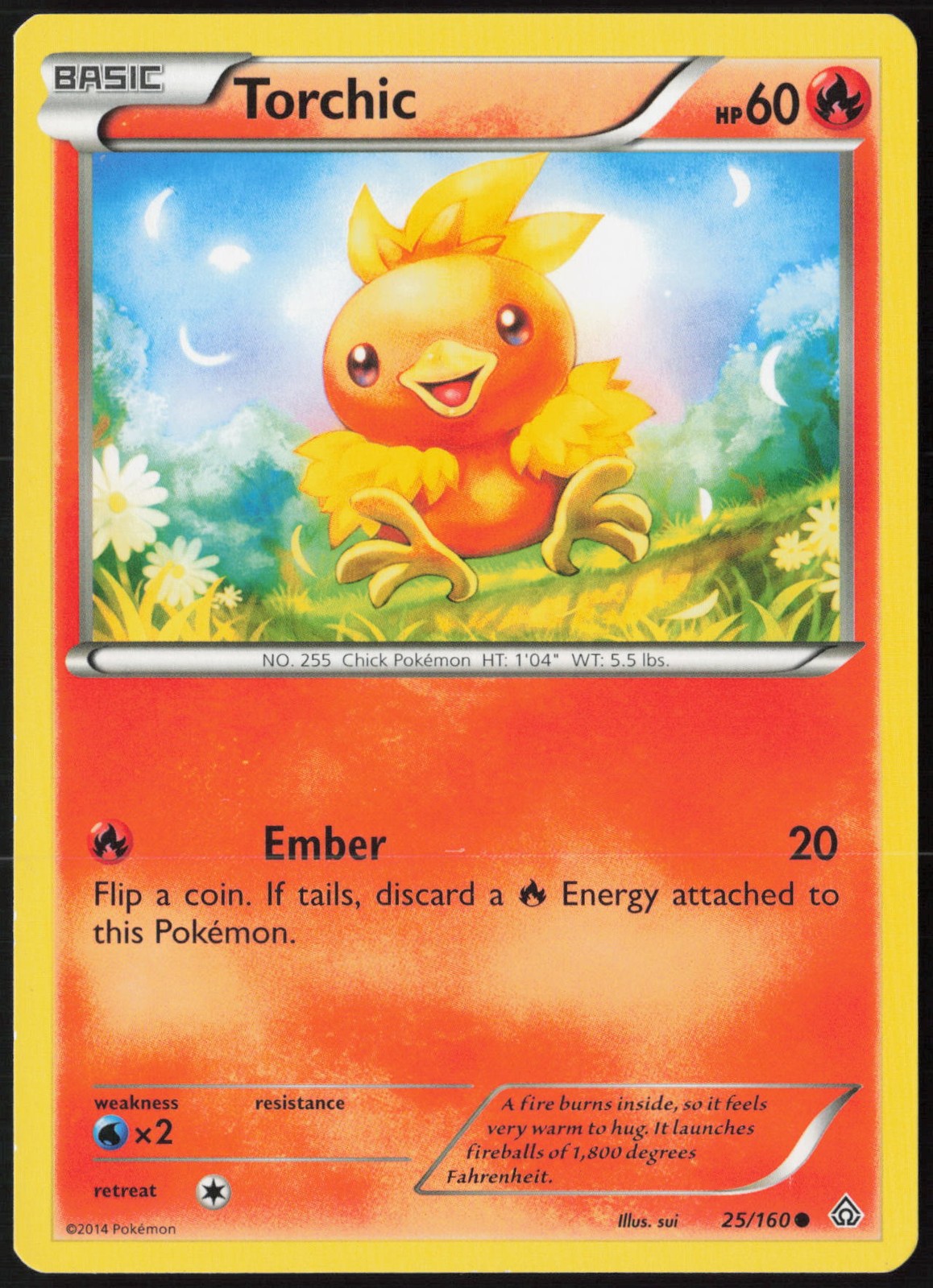 Torchic Normal 25/160 XY - Primal Clash NM
