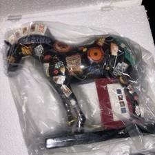 2005 The Trail of Painted Ponies 5 Card Stud in Box Figurine 1459 Horse