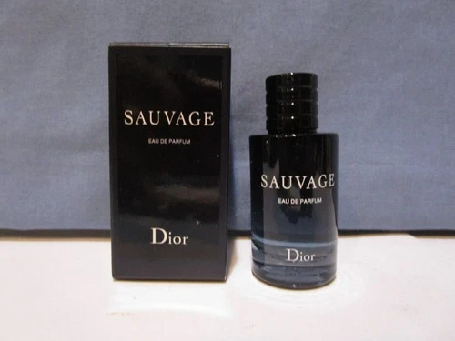 CHRISTIAN DIOR ~ SAUVAGE EAU DE PARFUM MINI ~ 0.34 OZ