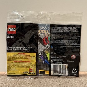 Lego 30303 The Joker Bumper Car Polybag  (NEW, Retired) DC Comics Super Heroes