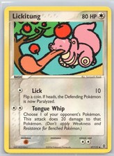Lickitung 37/112 Uncommon FireRed & LeafGreen Sumiyoshi Kizuki NM on eBay