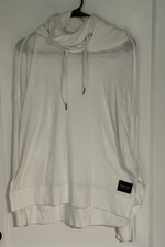 Calvin Klein Performance Pullover Hoodie White Size Medium