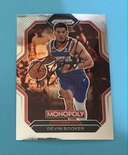 DEVIN BOOKER AUTOGRAPHED 2022-23 PANINI PRIZM MONOPOLY NBA CARD