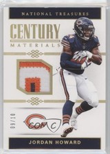 2017 National Treasures Century Materials Holo Gold 9/10 Jordan Howard #14 6fs