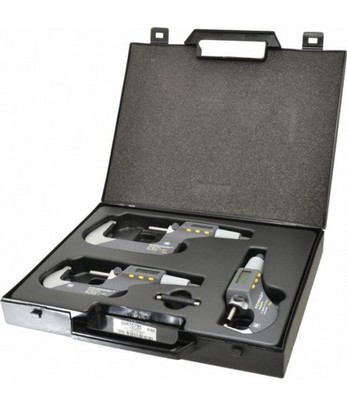 Tesa Micromaster 0-3  Range 0.001mm Resolution, IP54, Outside Micrometer